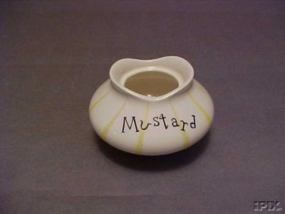 HOLT HOWARD MUSTARD JAR, 